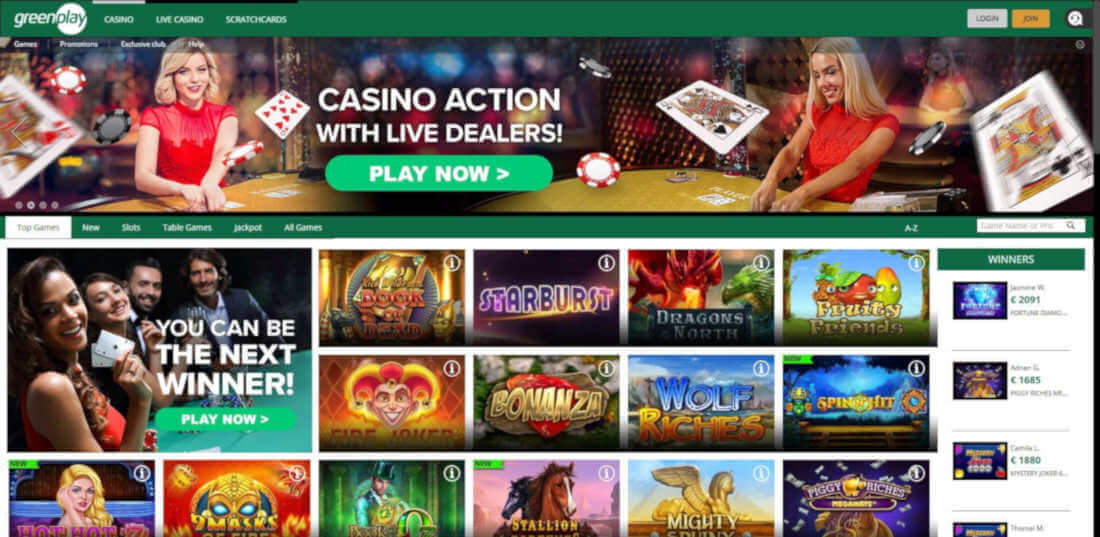 Greenplay Casino Games Review