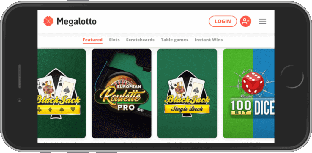 MegaLotto Casino Mobile Review