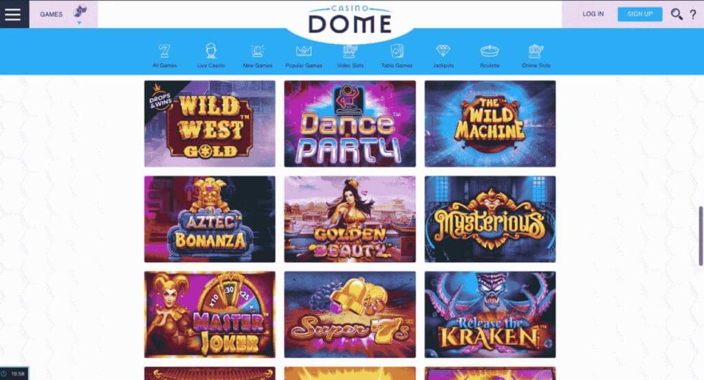 casino dome review