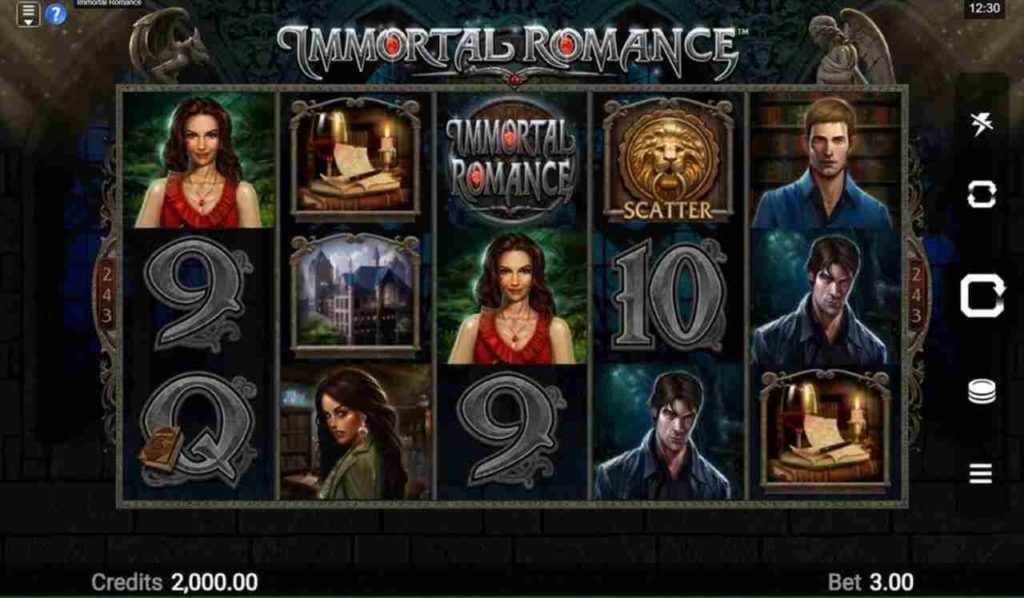 immortal romance slot